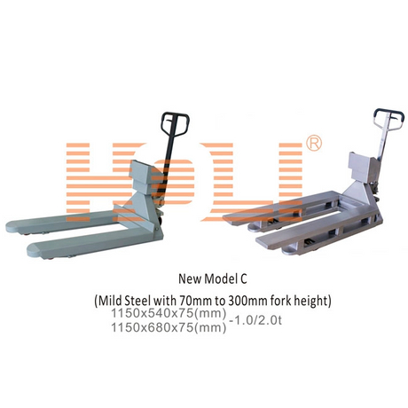 HPS-Customized Pallet Truck Scale is a versatile and efficient weighing solution designed for use in various industrial environments with different dimensions