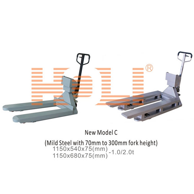 HPS-Customized Pallet Truck Scale is a versatile and efficient weighing solution designed for use in various industrial environments with different dimensions